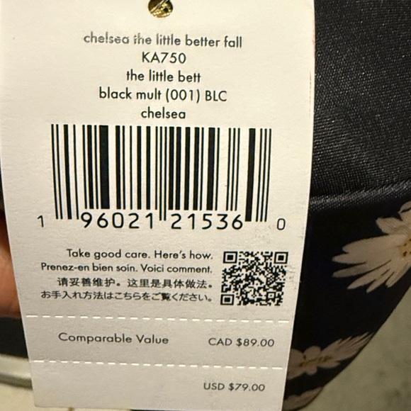NWT Kate Spade Chelsea daisy medium backpack bundle includes cosmetic bag $378 - Picture 11 of 13